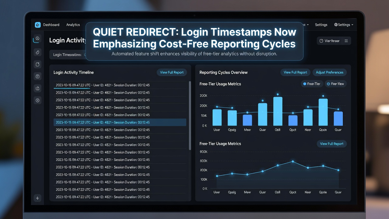 Analytics charts displaying how login timestamps correlate with shifts in editorial focus on free web multiplayer features