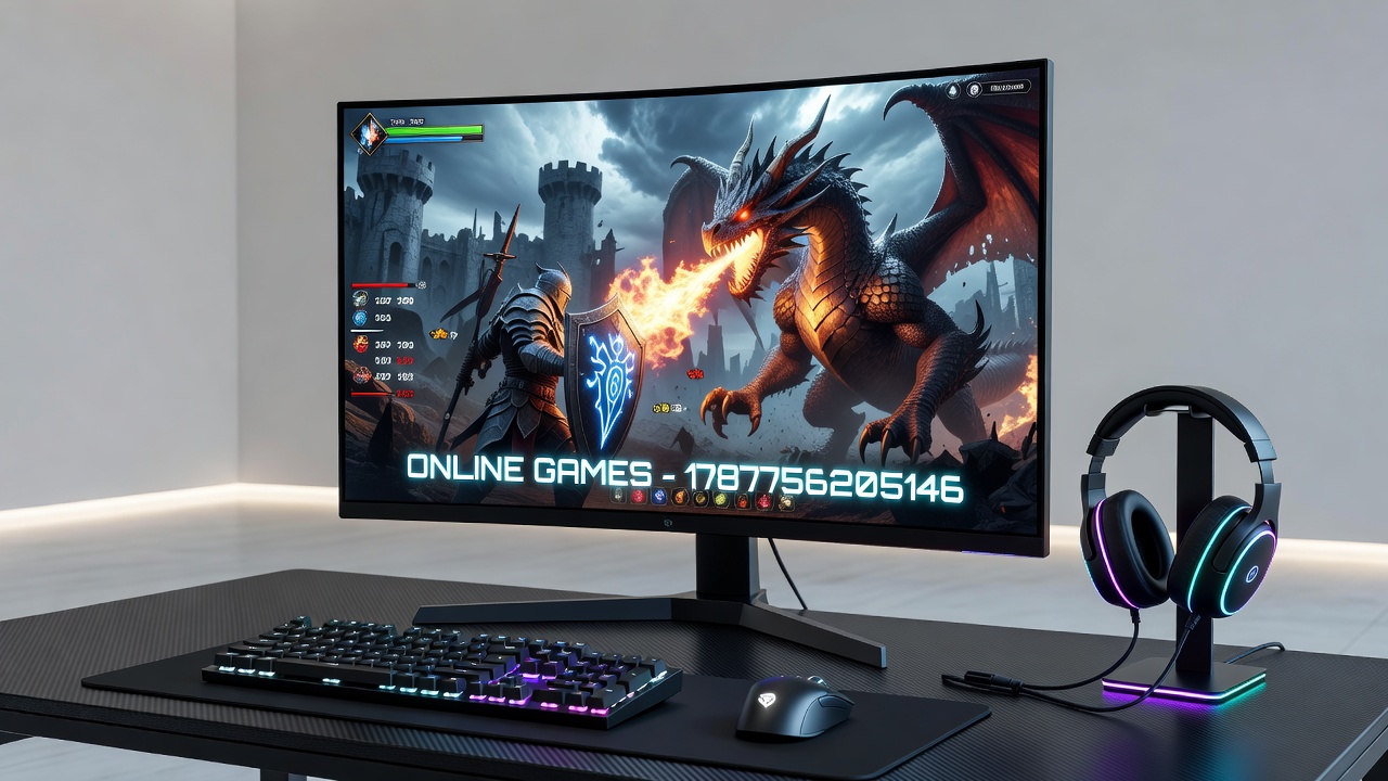 Players engaged in online multiplayer sessions across multiple devices